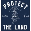Men's Yellowstone Protect The Land Dutton Range Cowboy Outline T-Shirt - 2 of 4