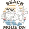 Girl's SpongeBob SquarePants Beach Mode On T-Shirt - 2 of 4