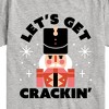 Boys' - Instant Message - Lets Get Crackin Nut Cracker Christmas Short Sleeve Graphic T-Shirt - 2 of 4