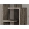 Bookshelf, Bookcase, Etagere, 4 Tier, 48"h, Office, Bedroom, Brown Laminate, Contemporary, Modern - 3 of 4