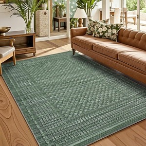 TackView Washable Rug Runners for Hallways Non Slip Runner Modern Non Slip Kitchen Rugs Farmhouse Entryway Rug - 1 of 4