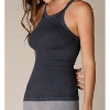 Women's Vintage High Neck Ribbed Tank - Nikibiki - 3 of 3
