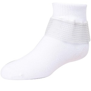Memoi Girls' Far Out Cotton Blend Lace Ruffle Socks - 1 of 2