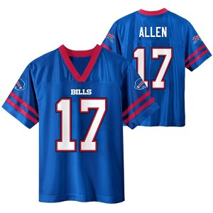NFL Buffalo Bills Boys' Short Sleeve Josh Allen Jersey - 1 of 3