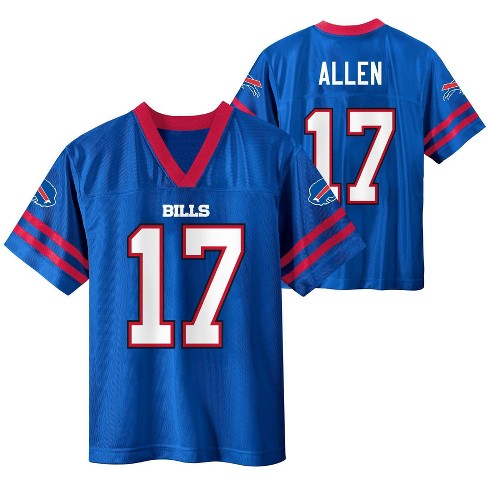 Nfl Buffalo Bills Boys' Short Sleeve Allen Jersey : Target