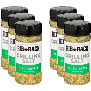 Rib Rack Salt All Purpose Grill - Pack of 6 - 7.5  OZ - 1 of 4