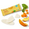 Organic Pumpkin Carrot and Spinach Teething Wafers Baby Snacks - 1.76oz/12pk - Good & Gather™ - 2 of 4