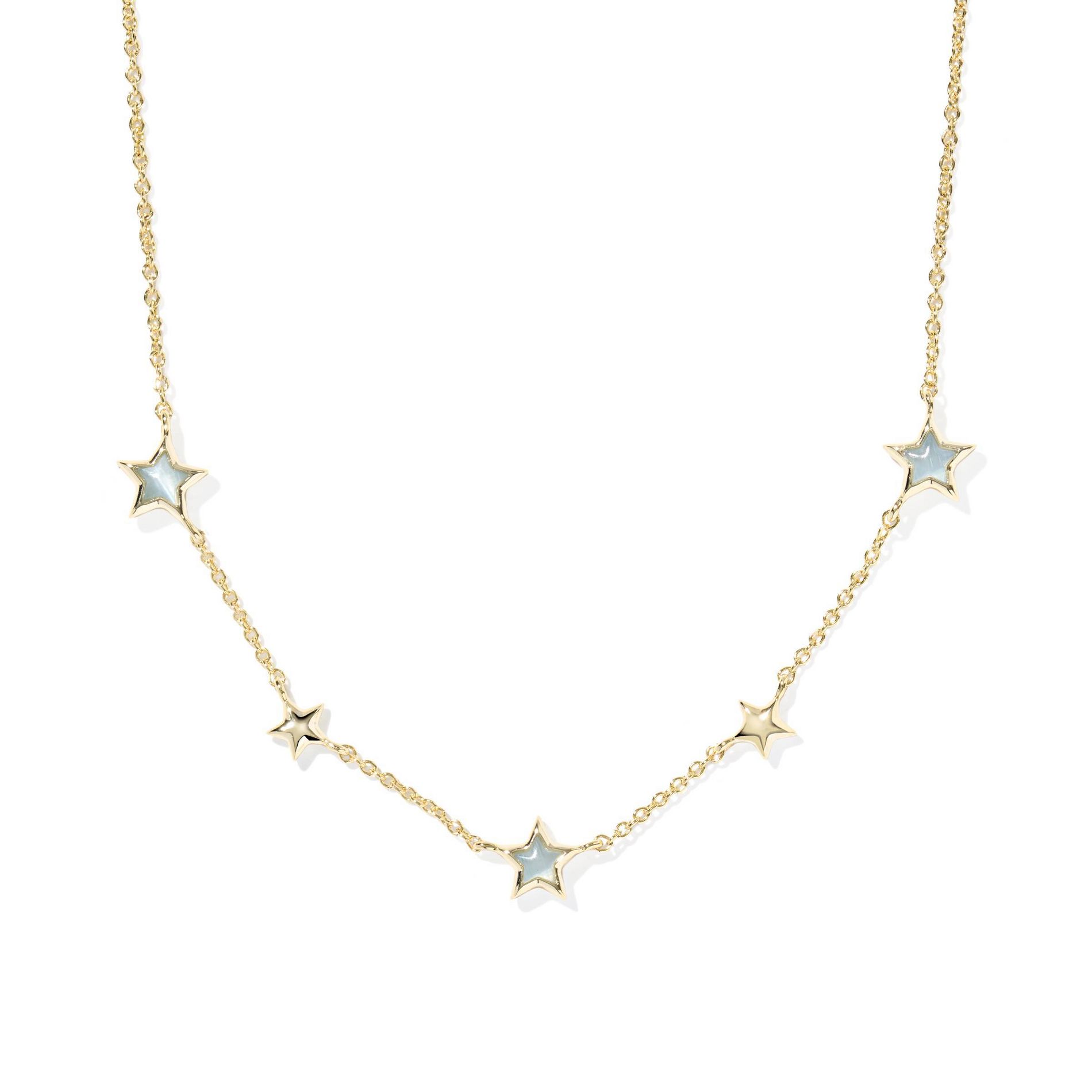 Kendra Scott Kayla Strand Necklace - Gold/Periwinkle