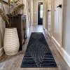 World Rug Gallery Contemporary Bohemian Stripe Indoor Area Rug - 2 of 4