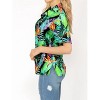 HAPPY BAY Button Down Shirt Casual Summer Beach Blouse Shirt Luau Party Colorful Short Sleeve Dress Shirts Hawaiian T Shirt - 3 of 4