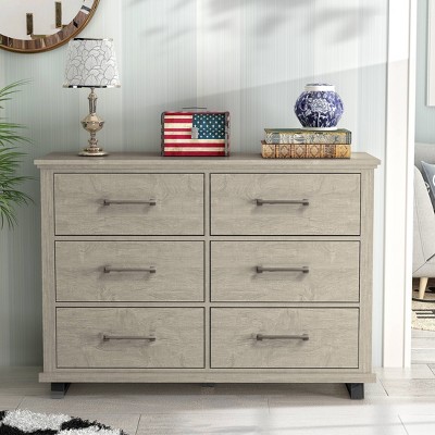 52" Dresser with 6 Drawers - Festivo
