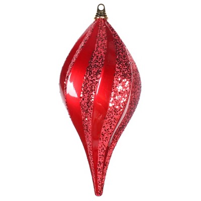 Details about   Vickerman 8" Emerald Candy Glitter Drop Ornament 