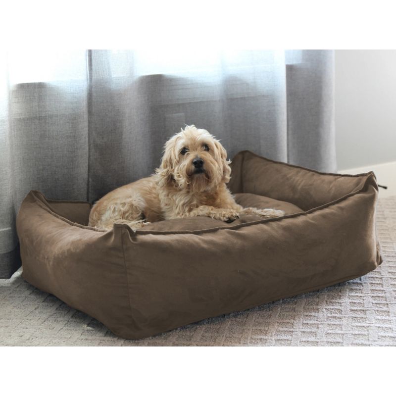 BuddyRest Oasis Plush Pillow Dog Bed, 3 of 8