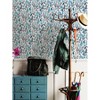 NuWallpaper Jane Peel and Stick Wallpaper Blue: Removable Vinyl, Self-Adhesive, Smooth Finish, 28.2 Sq Ft Coverage - 3 of 4