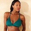 Women's Ribbed Triangle Bikini Top - Shade & Shore™ - 3 of 4