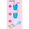 South Beach Bubbles WOWmazing Giant Bubble Wands 3-Piece Kit | Wand + Bubble Concentrate + Booklet - image 2 of 4