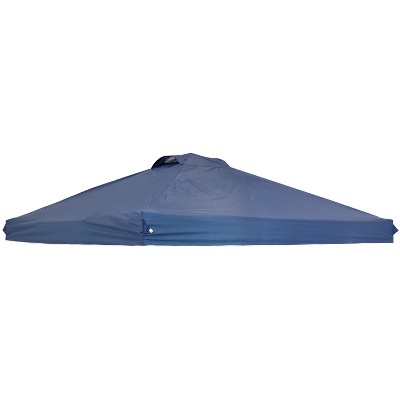 Sunnydaze Premium Pop-Up Canopy Shade with Vent - 10' x 10' - Blue