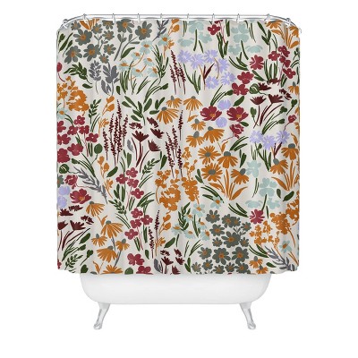 Marta Barragan Camarasa Mushroom Seasonal Shower Curtain Brown - Deny  Designs : Target