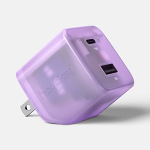 Dual Port 20W Translucent Jelly Wall Charger - heyday™ - 1 of 4