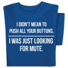 Collections Etc Push Your Buttons T-shirt - 2 of 4
