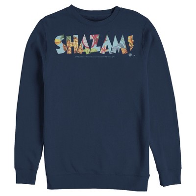 Men's Justice League Shazam Dragon Fruit Logo Sweatshirt