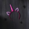 Unicorn Glow Halloween Headband - Hyde and EEK! Boutique™: Pink, Ages 5+ - 2 of 3