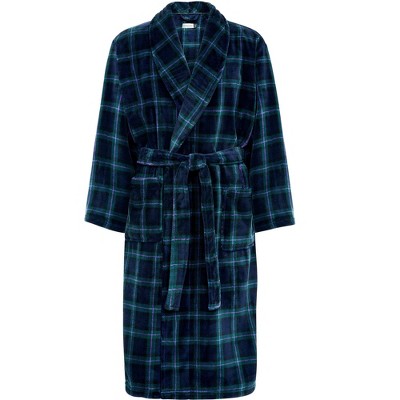 ADR Plush Fleece Men's Robe, Soft Cozy Warm Men's Bathrobe, Bath Robe