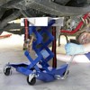 450 Lbs Low Profile Transmission Jack with Safety Straps, 7-23 Inch Lift Range, Heavy Duty Auto Repair Jack with 4 Wheels for Smaller Vehicles - 2 of 4