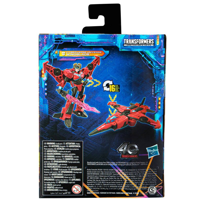 Transformers Legacy United Cyberverse Universe Windblade Action Figure, 6 of 13