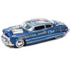 1951 Hudson Hornet Blue Met. "Vintage Clue Mrs. Peacock" w/Collector's Token 1/64 Diecast Model Car by Johnny Lightning - 2 of 3