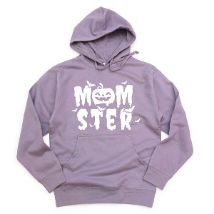 Simply Sage Market Women's Graphic Hoodie Momster Pumpkin - 1 of 3