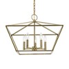 Livex Lighting Devone 5 - Light Chandelier in  Antique Brass - 3 of 4