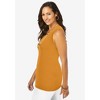 Jessica London Women's Plus Size Scoop-Neck Sweater Tank - 4 of 4