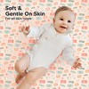 KeaBabies Mini Crib Sheets for Baby Girl, Boy, 2-Pack Soothe Pack and Play Sheets Fitted, 38x26 Organic Pack N Play Mattress Sheet - 4 of 4
