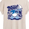 Women's - Disney - Donald Drip Oversized Graphic T-Shirt - 2 of 4