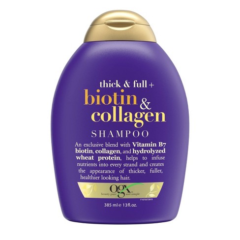 Ogx Thick Full Biotin Collagen Salon Size Shampoo : Target