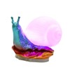 Night Light for Kids, Cute Snail Night Light DC5V/1A Adjustable Brightness Eye Protection Touch Sensor Animal Bedside Lamp for Baby Gifts Room Decor - 4 of 4
