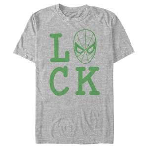 Men's Marvel Spider-Man St. Patrick's Day Spidey Luck T-Shirt - 1 of 4