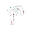 Northlight LED Candy Cane Window Silhouette Christmas Decoration - 12" - Multicolor Lights - image 3 of 3