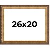 PosterPalooza | Museum Gold Picture Frame - UV Acrylic, Backing Board, Hanging Hardware Included - 2 of 4