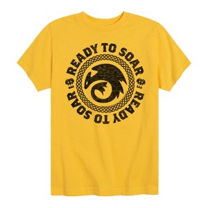 Boys' - How to Train Your Dragon - Ready To Soar Short Sleeve Graphic T-Shirt - 1 of 3