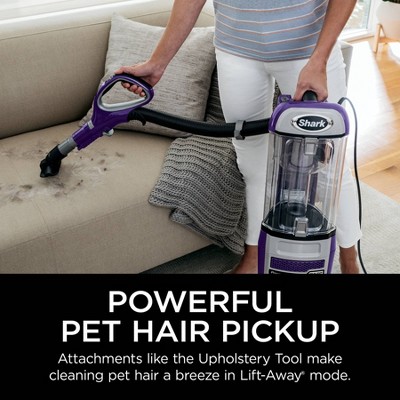 Shark Navigator Powered Lift-Away Upright Vacuum - NV586: HEPA Filter, Pet Hair, Swivel Head, Multi-Surface, 25' Cord