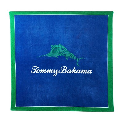 Wavy Marlin Beach Blanket Blue - Tommy Bahama