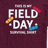 Men's - Instant Message - Field Day Survival Shirt Short Sleeve Graphic T-Shirt - 2 of 4