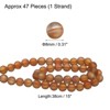 Unique Bargains Synthetic Frosted Shining Semi-Precious Craft Bead for Jewelry Making - 2 of 4