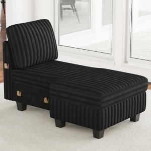 Belffin Modular Sectional Storage Chaise Module for Modular Sectional Sofa Left-Facing Chaise - 1 of 4