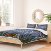 Joy Laforme Christmas Merry Merry Wreath Duvet Cover + Pillow Sham(s) - Deny Designs - 2 of 4