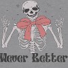 Social Collective Women Never Better Short Sleeve Graphic Cotton Cropped Loose T-shirt - 2 of 4