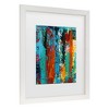 Trademark Fine Art Oliver Nolan Dripping I Matted Framed Art - 3 of 4
