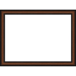 Amanti Art 23"x31" Yale Walnut Framed Magnetic Dry Erase Board - 1 of 4